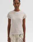 Bias Baby Tee, Bark Crackle