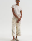Bias Baby Tee, Bark Crackle