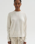 Veil Crewneck, Bone
