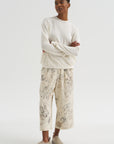 Veil Crewneck, Bone