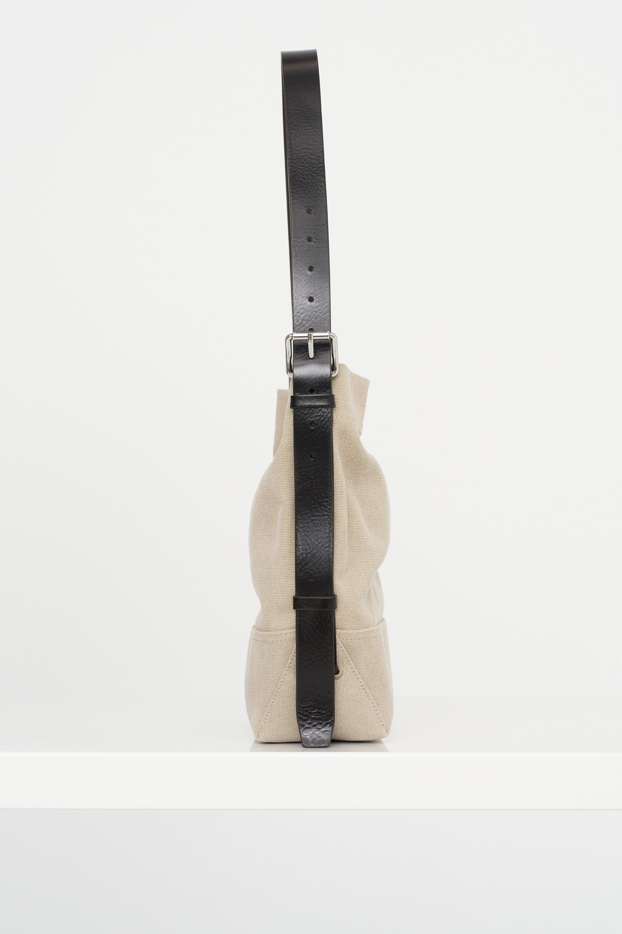 Small Belted Tote Bag