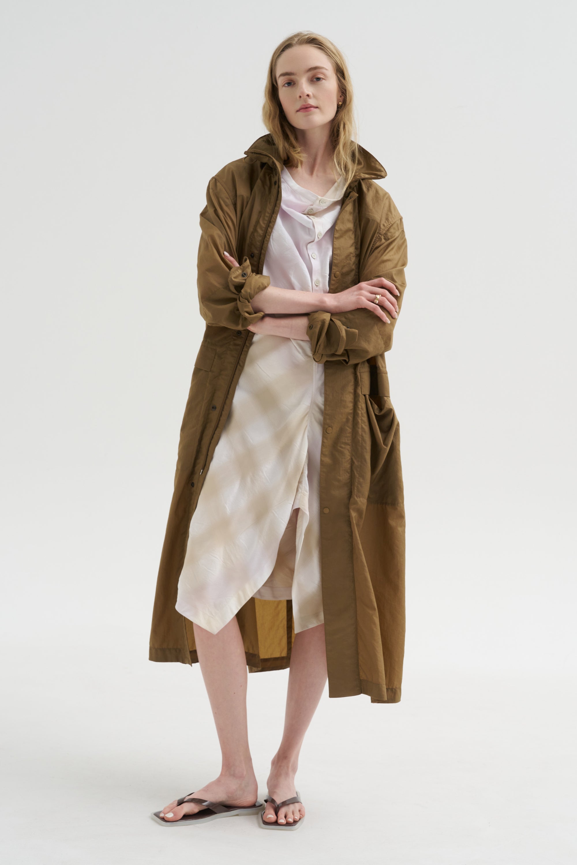 Soft Collar Dress, Vanilla &amp; Jasmine