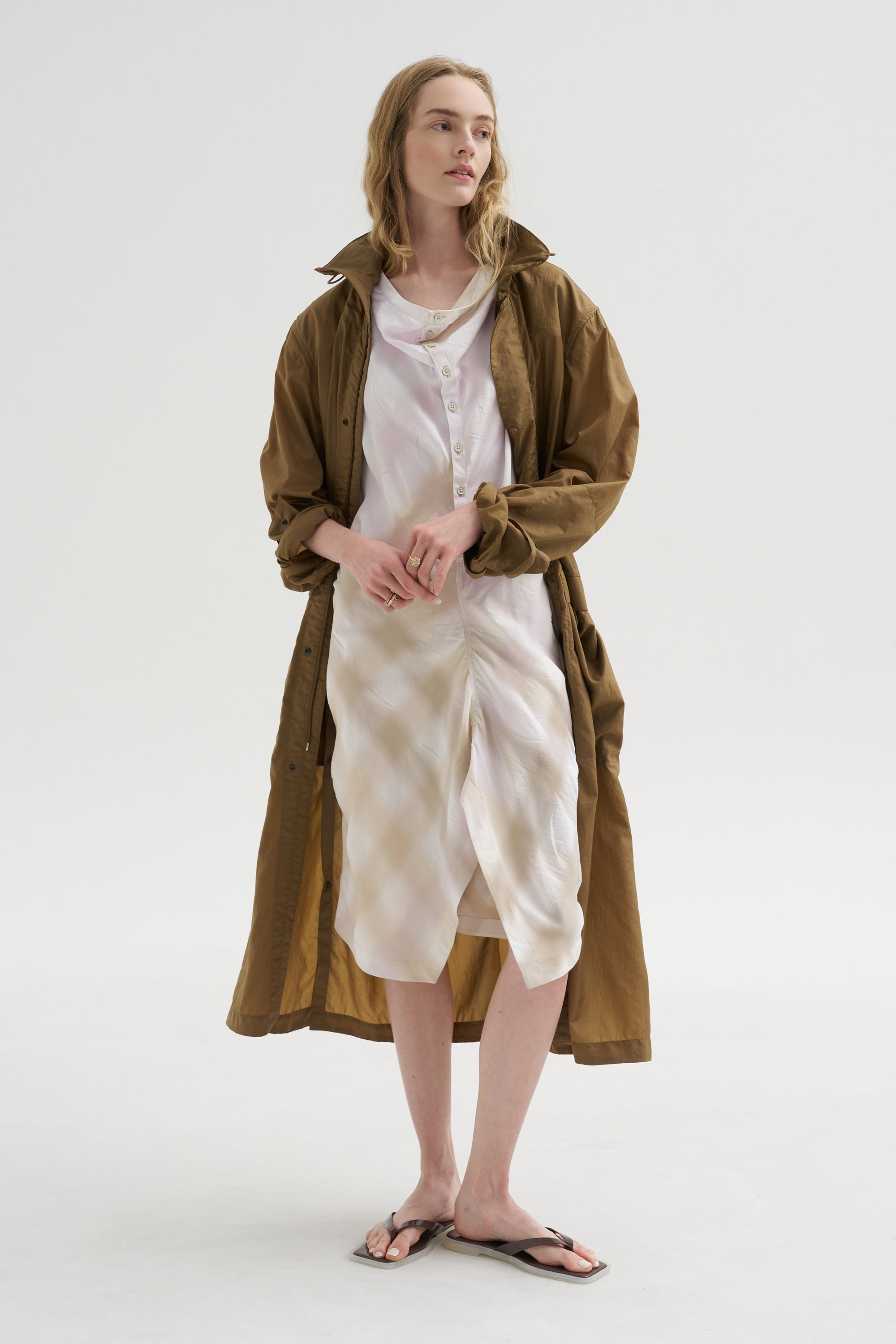 Soft Collar Dress, Vanilla &amp; Jasmine