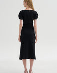 Belted Dress, Black