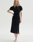 Belted Dress, Black