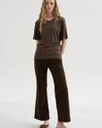 Rib T-Shirt, Carob