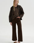 Rib T-Shirt, Carob