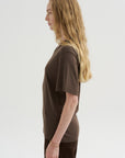 Rib T-Shirt, Carob