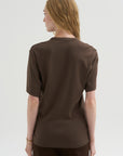 Rib T-Shirt, Carob