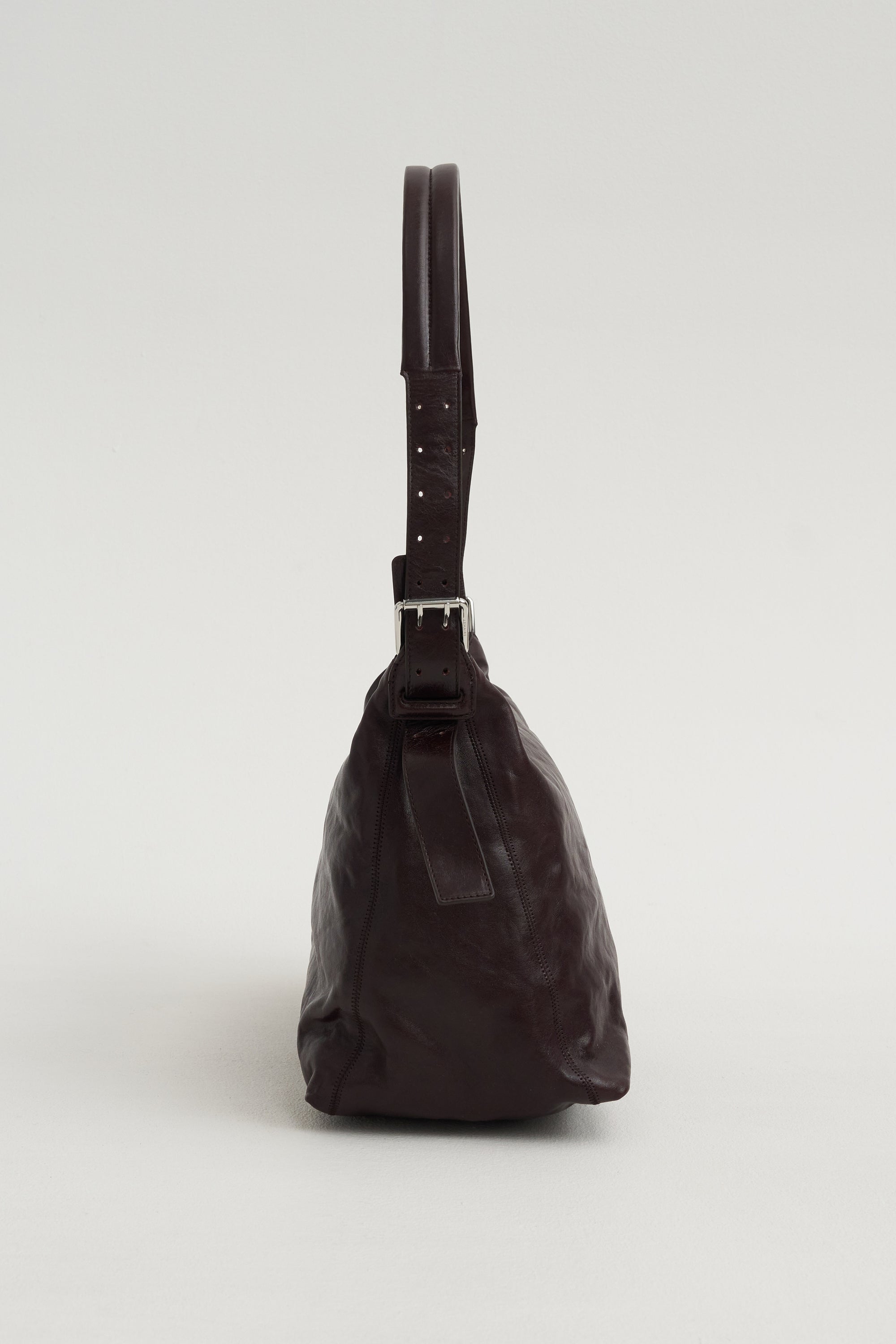 Small Belted Hobo Bag