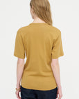 Rib T-Shirt, Ochre