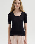 Seamless Trompe L'oeil Top, Midnight