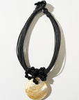 Ivory Eclipse Pendant, Black