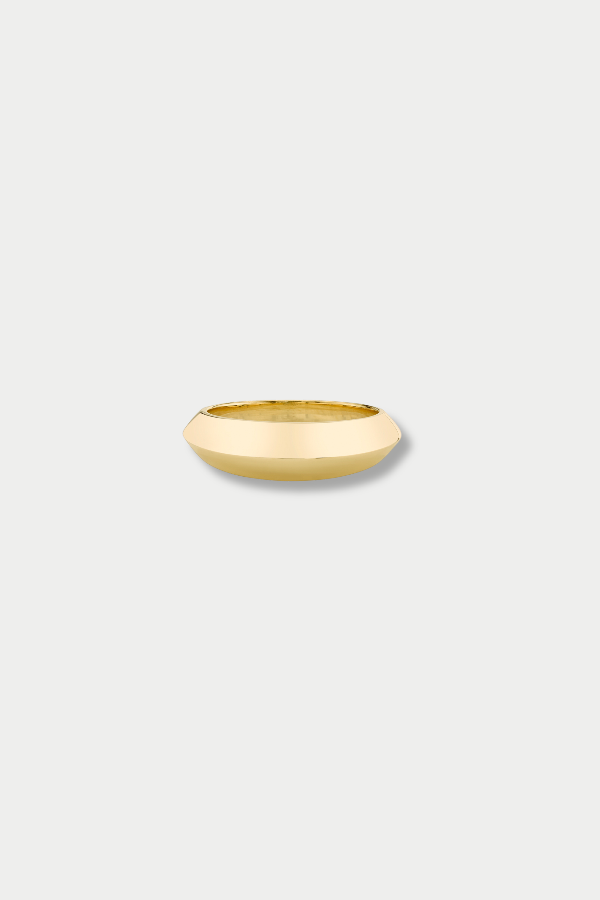 Crescent Ring, Yellow Gold