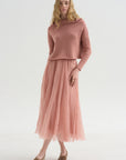 Merino Sweater, Blush