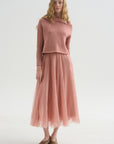 Merino Sweater, Blush