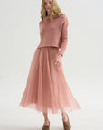 Merino Sweater, Blush