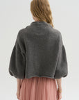 Cashmere Merino Sweater, Charcoal
