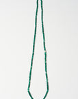 Ines Necklace, Green Agate