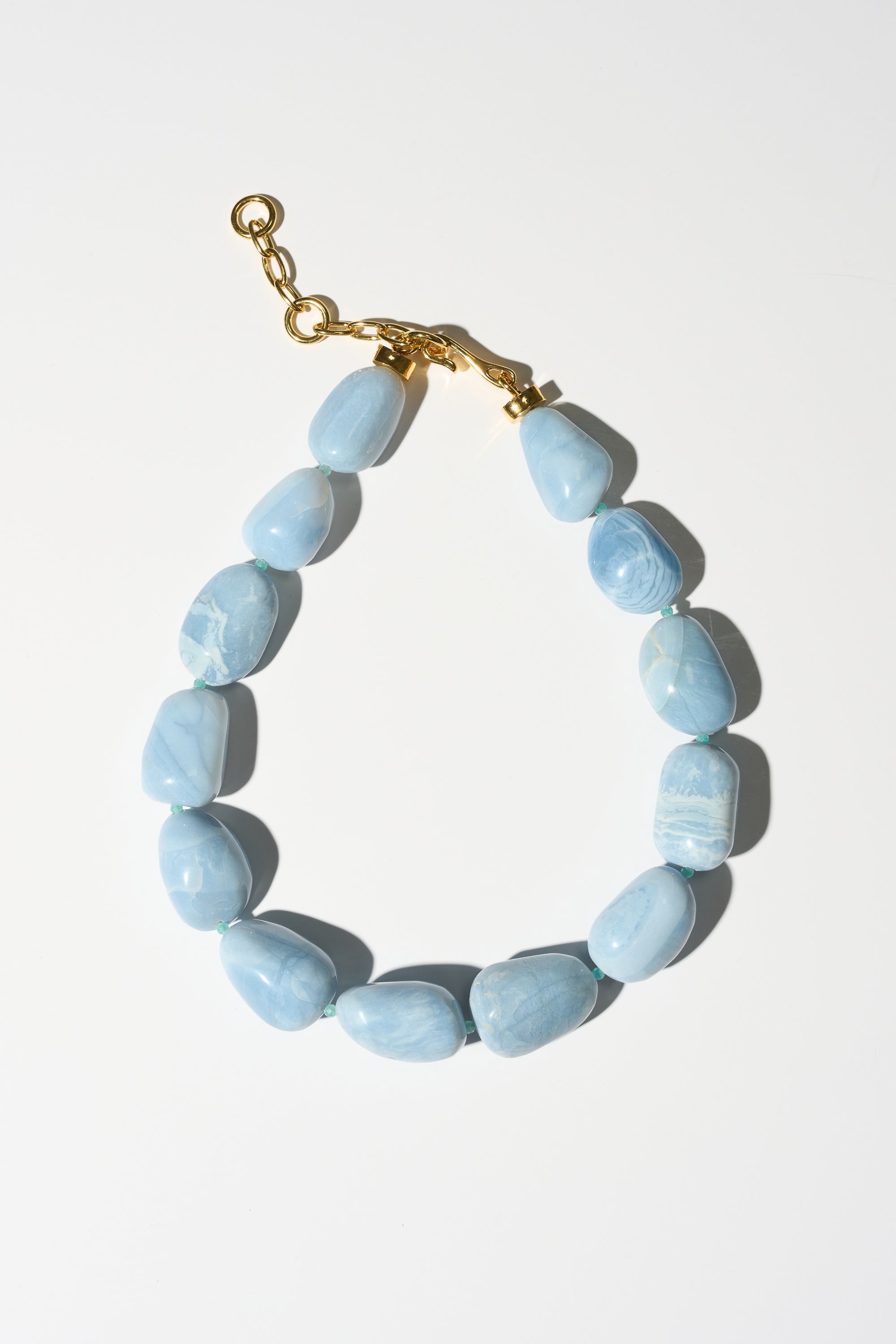 Sea And Sky Collar, Blue Opal