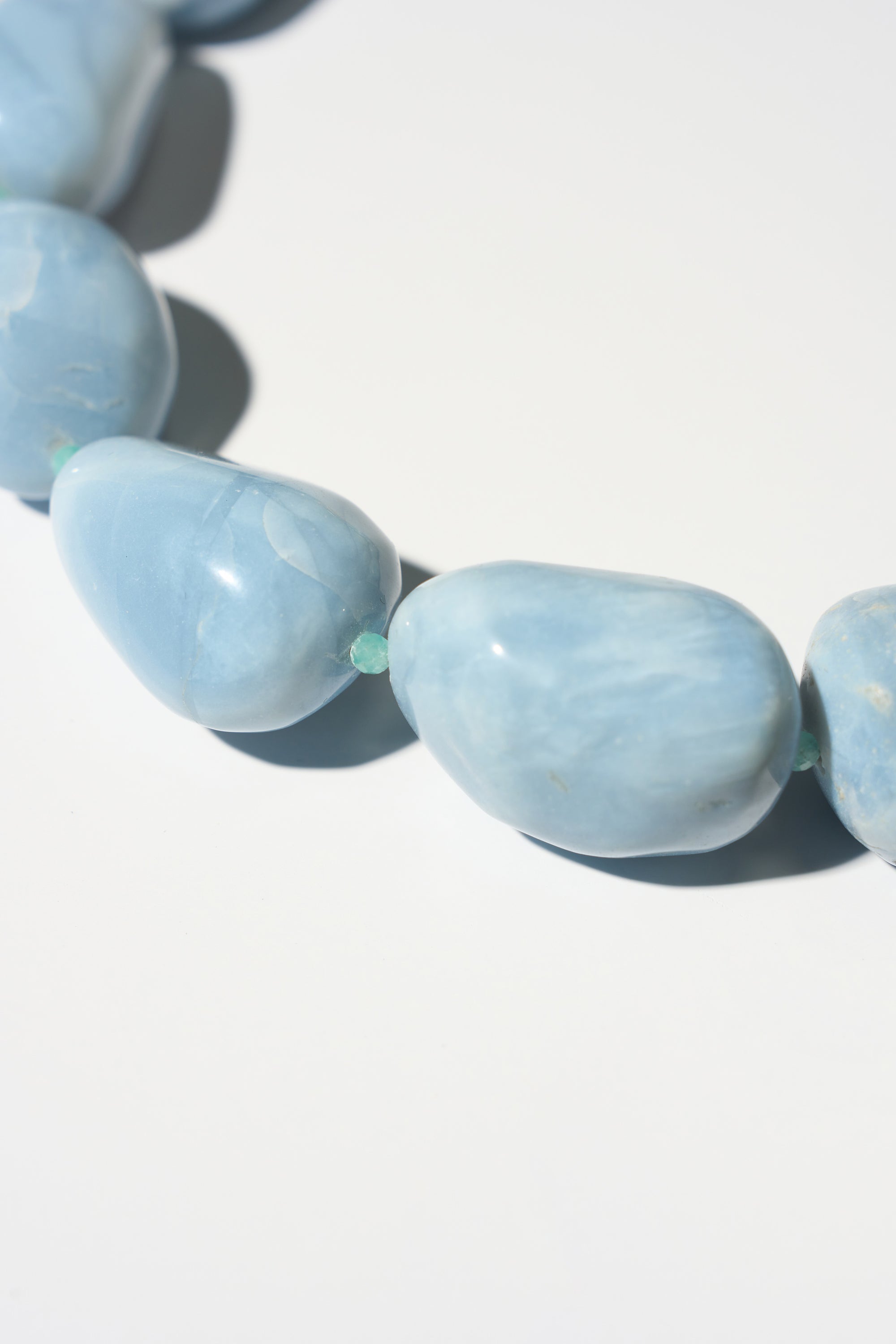 Sea And Sky Collar, Blue Opal