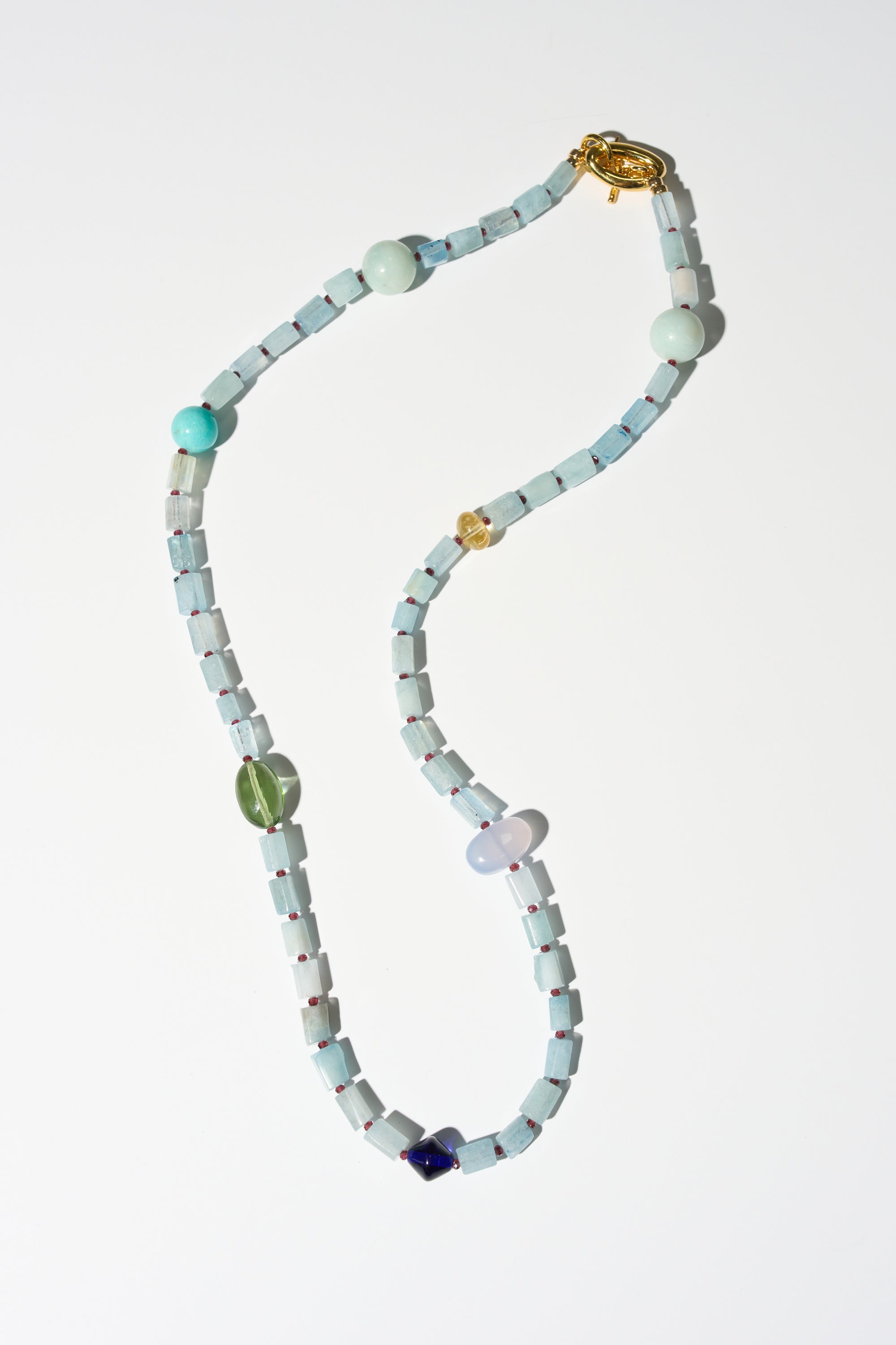 Circo Necklace, Blue Mist