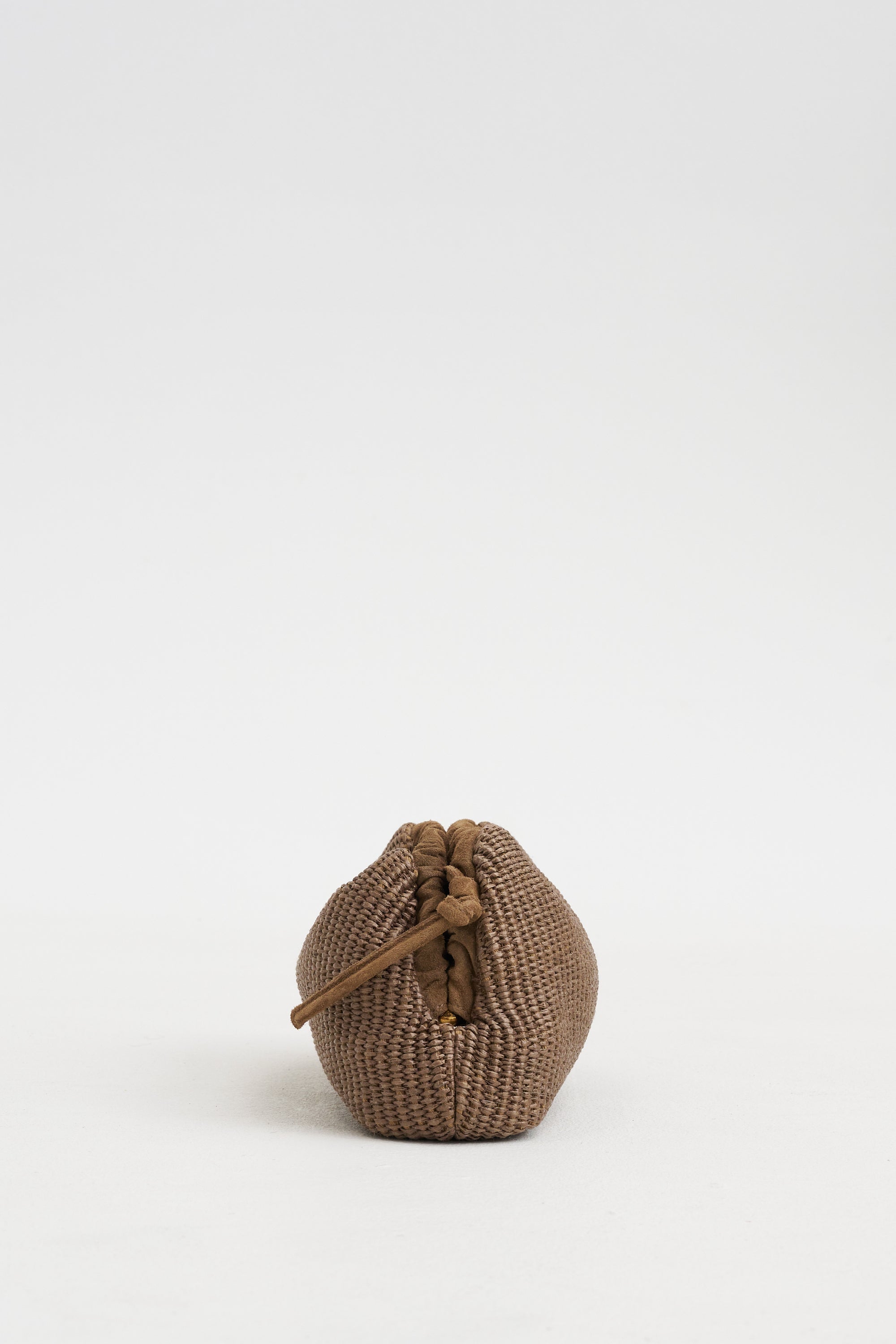 Mini Cloud Clutch, Anise