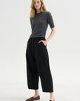 Round-Neck Sweater, Grey