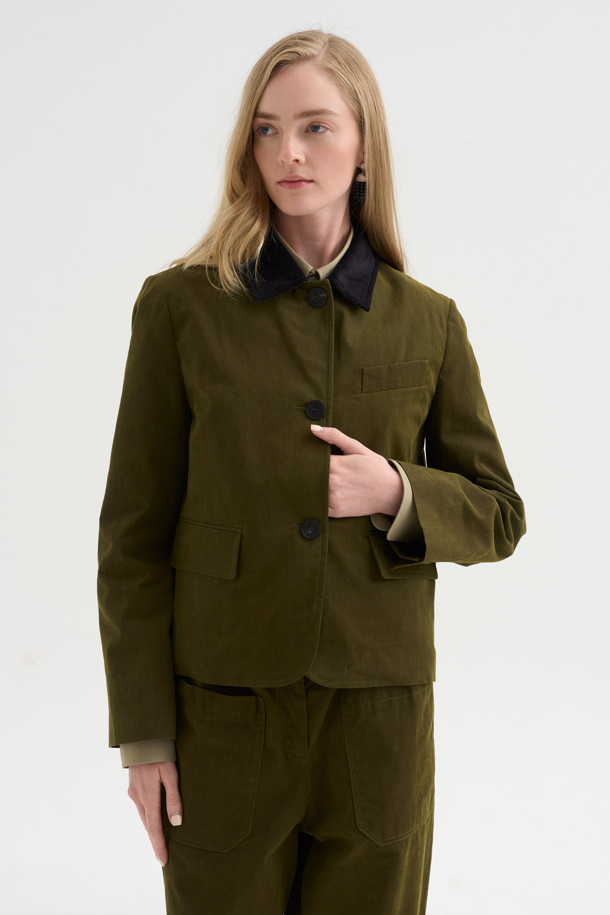 Utility Jacket, Military Green