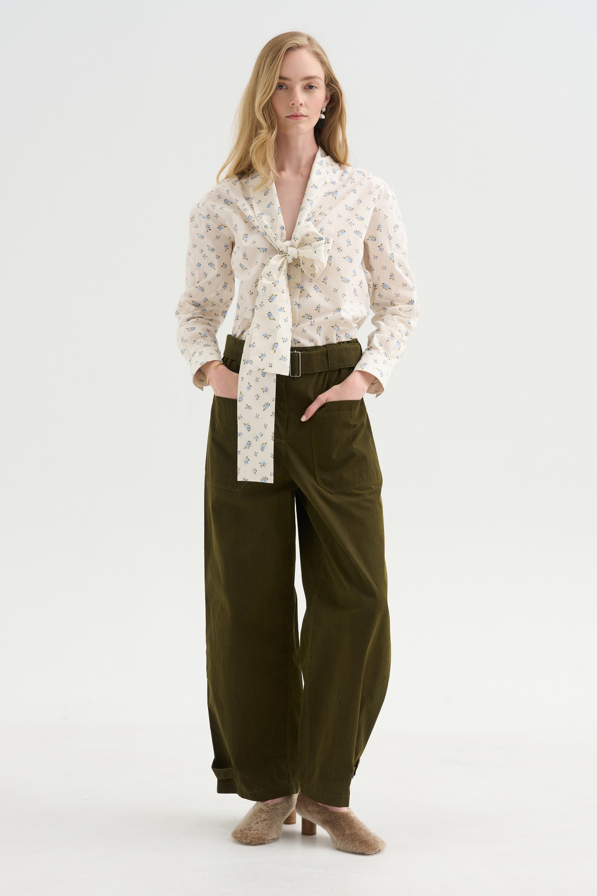 Floral Print Shirt, Multi