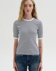 Baby T, Navy & White Stripe