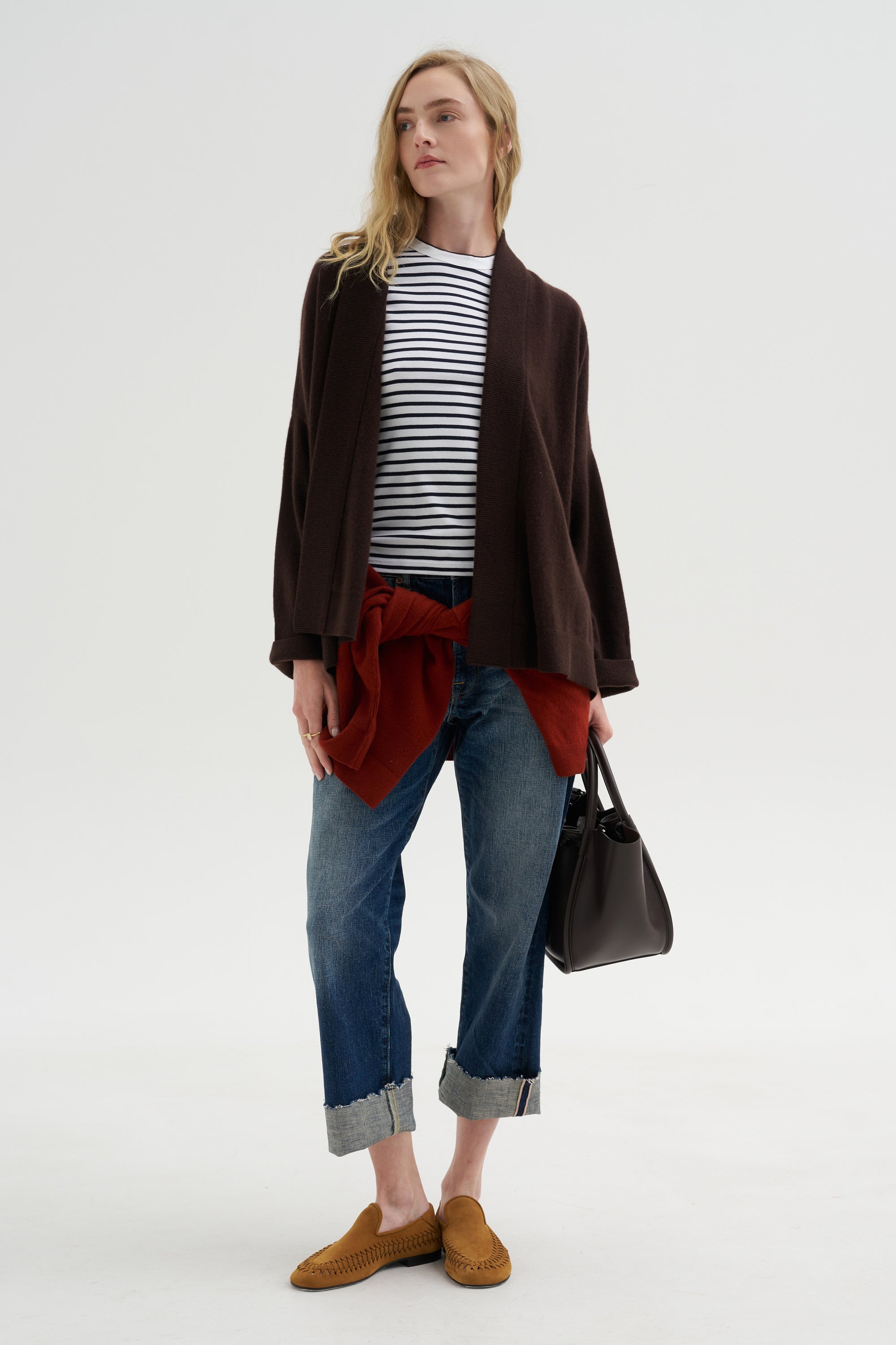 Baby T, Navy &amp; White Stripe