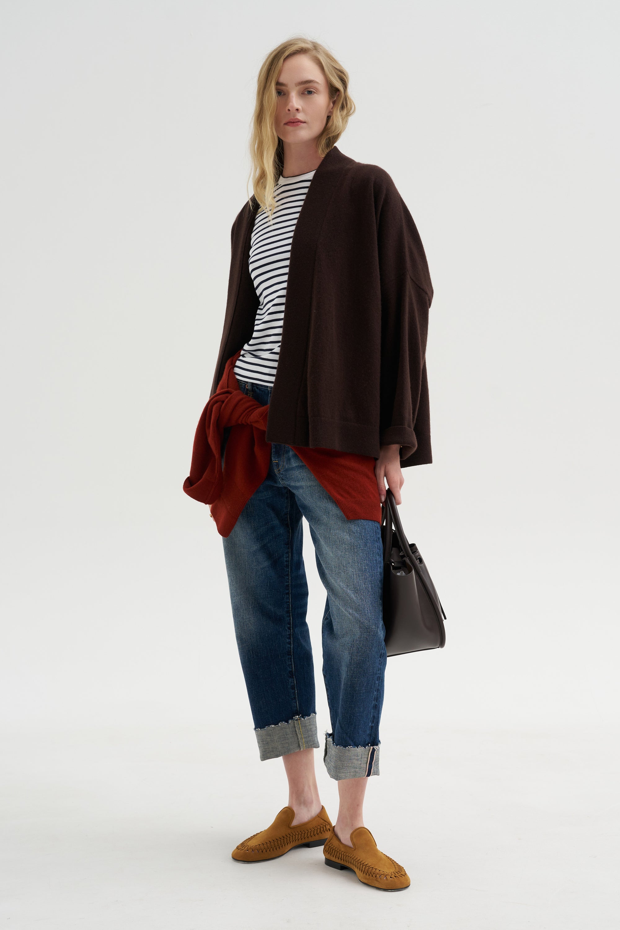 Baby T, Navy &amp; White Stripe