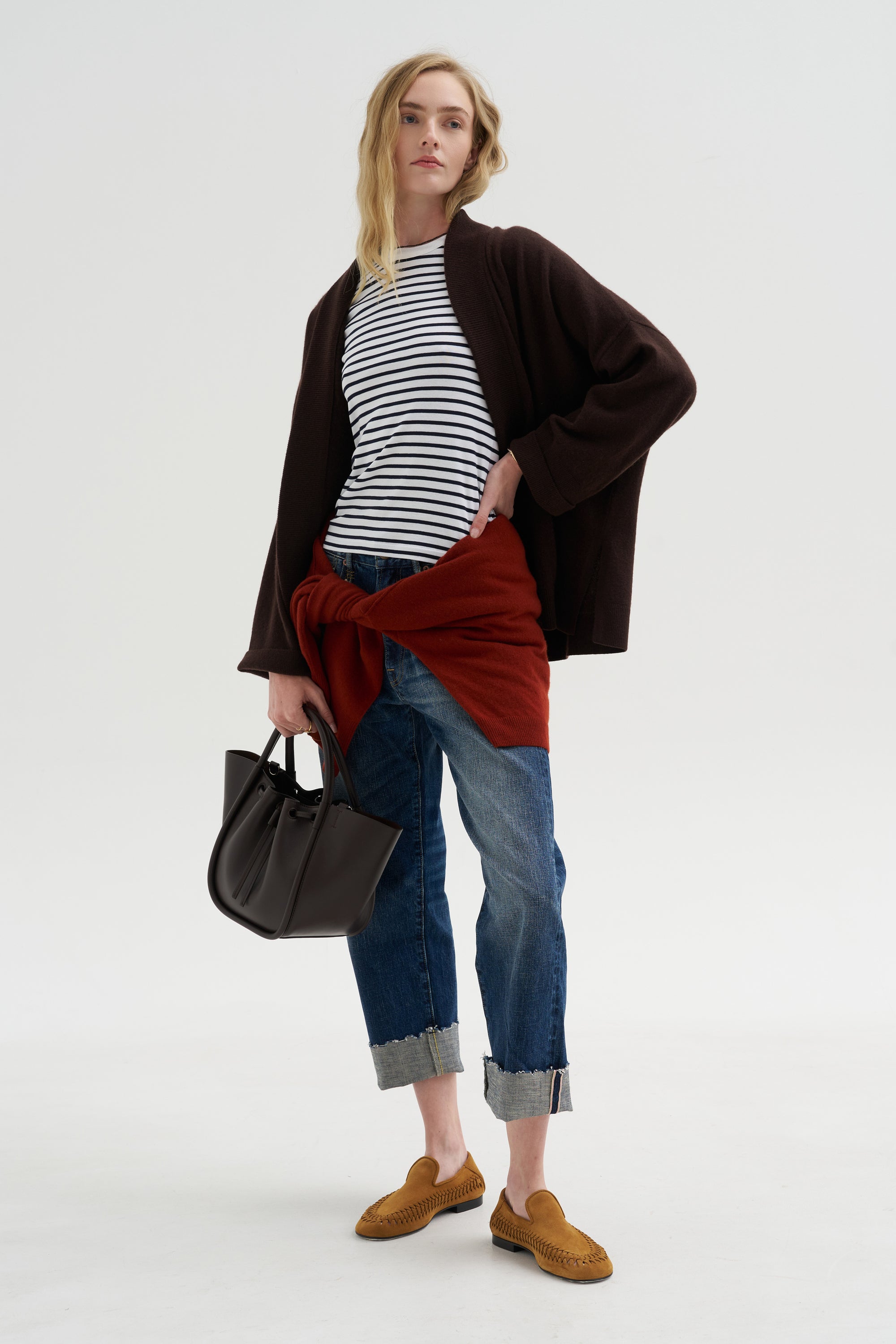 Baby T, Navy &amp; White Stripe