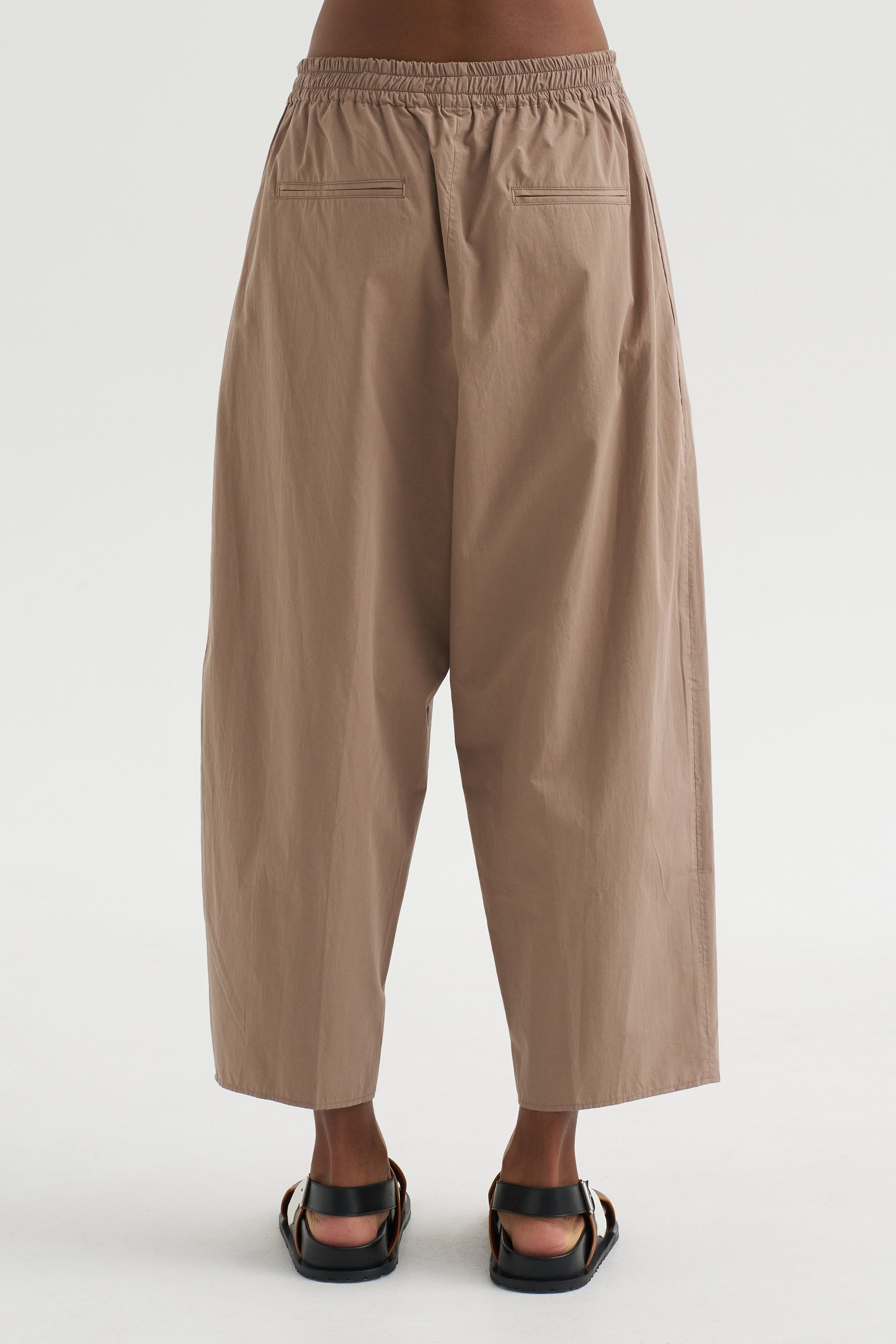 Balloon Drawstring Trouser, Mouseback