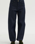 Crescent Leg Jean, Indigo