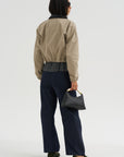 Crescent Leg Jean, Indigo