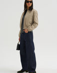 Crescent Leg Jean, Indigo