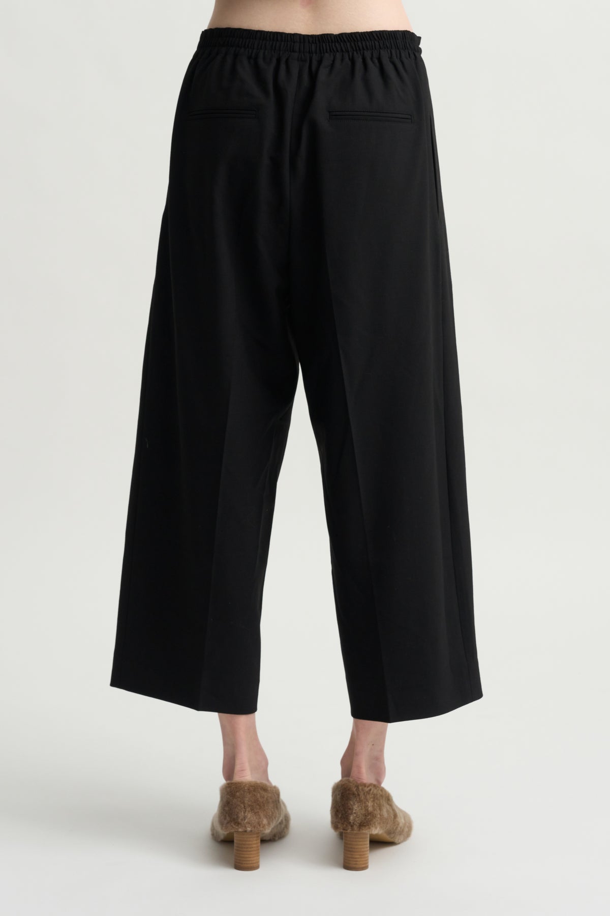 Drawstring Trouser, Black