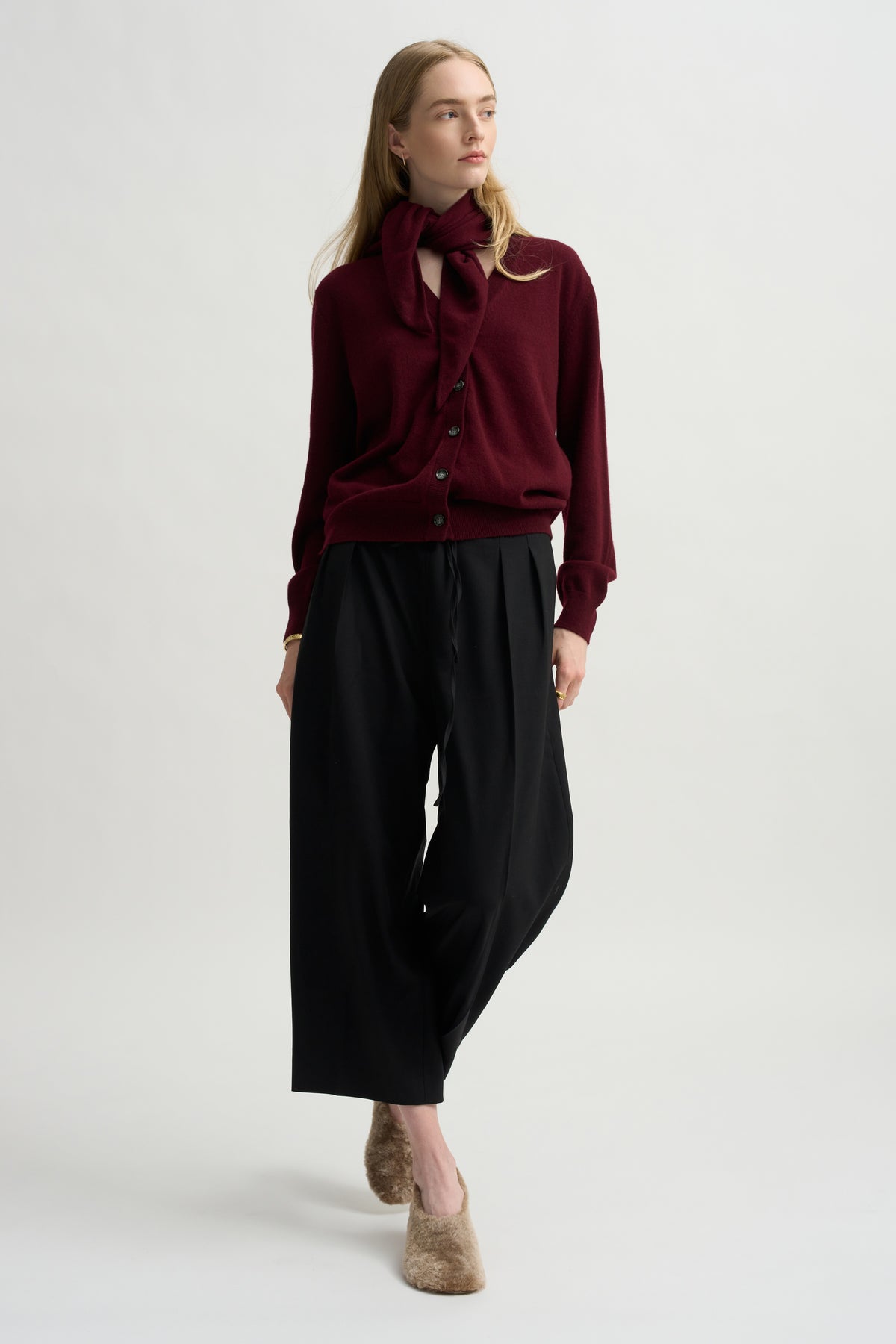 Drawstring Trouser, Black