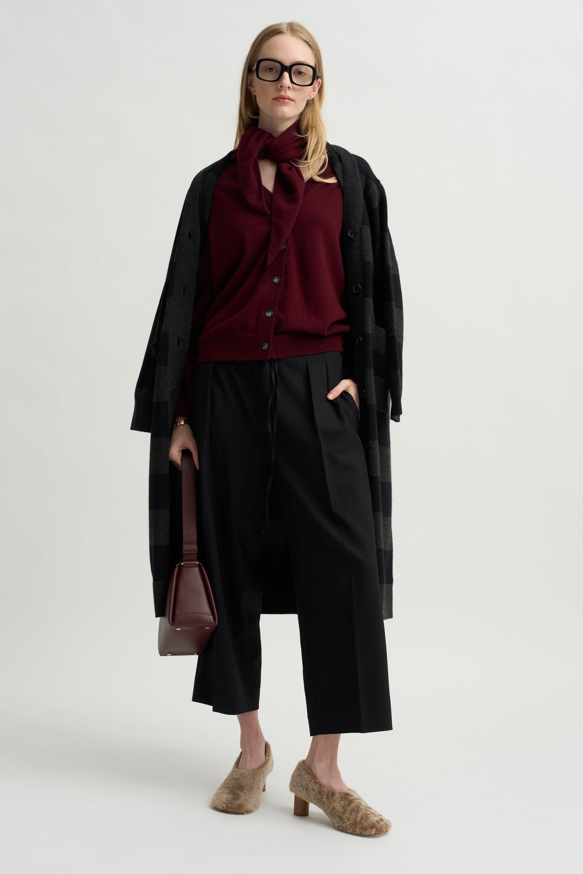 Drawstring Trouser, Black