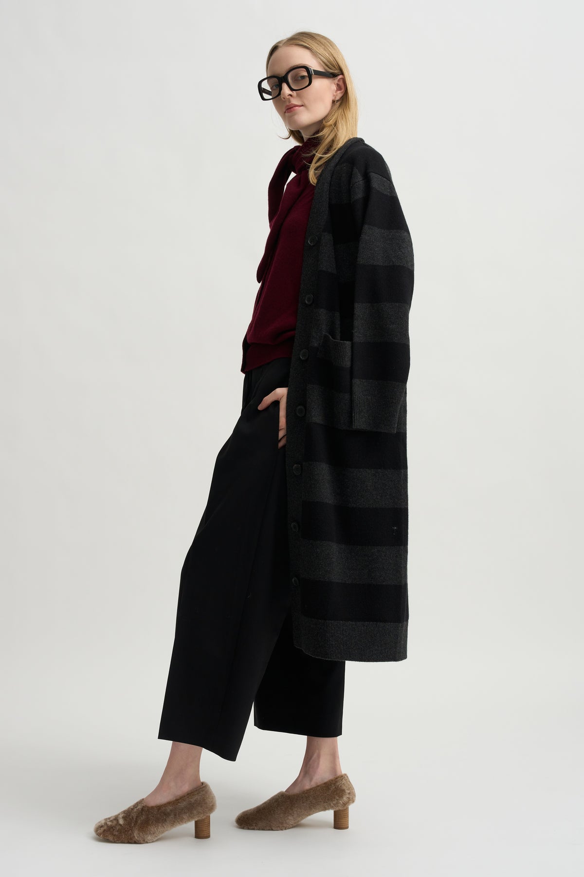 Drawstring Trouser, Black