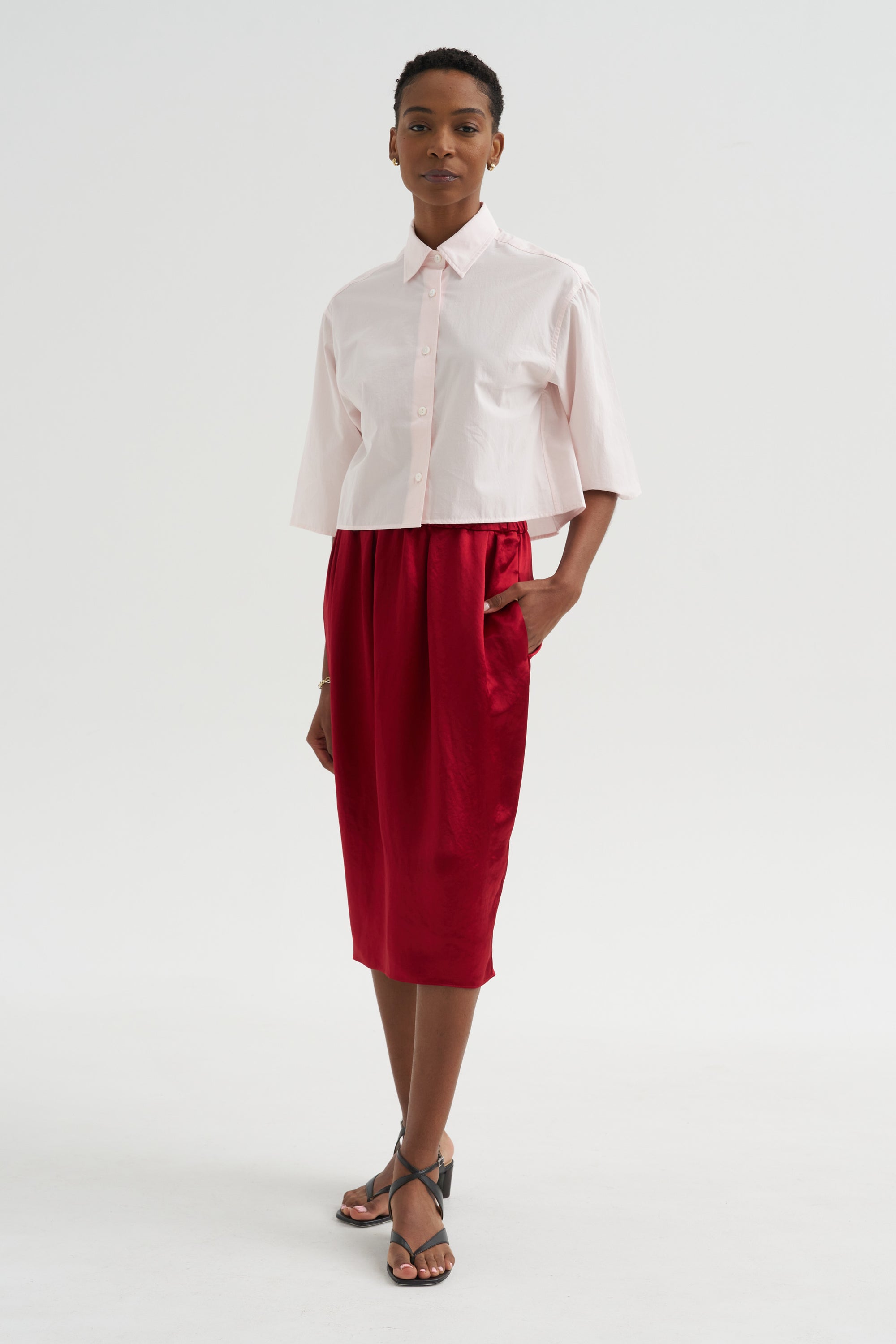 Tulip Skirt, Scarlet