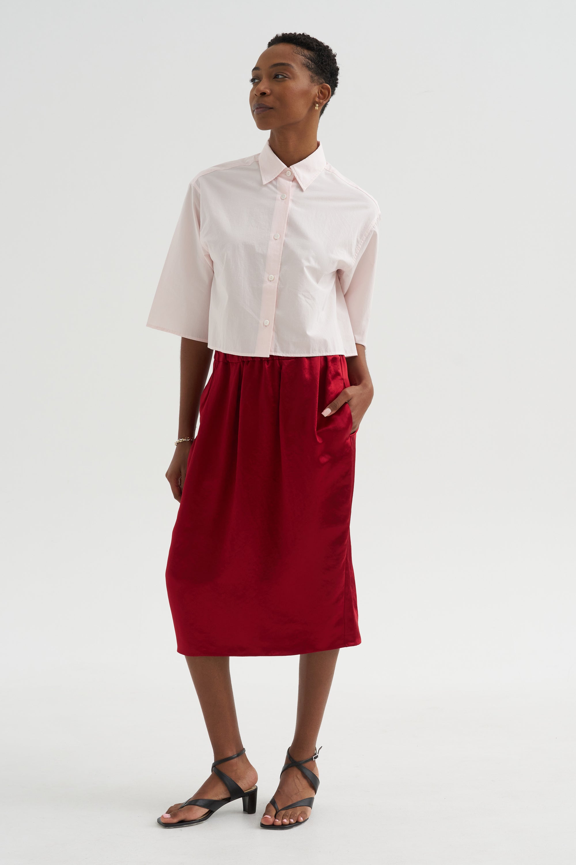 Tulip Skirt, Scarlet