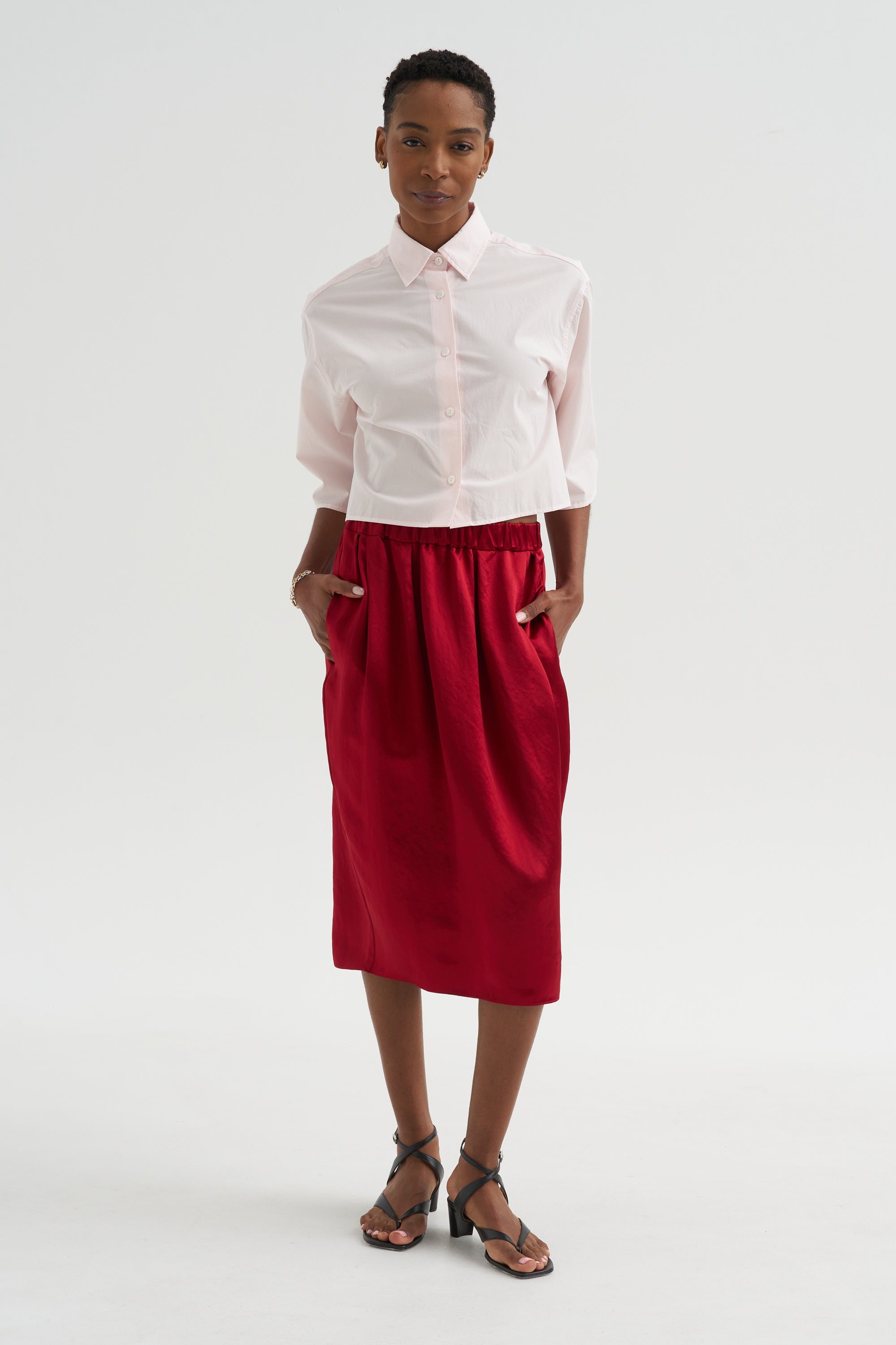 Tulip Skirt, Scarlet