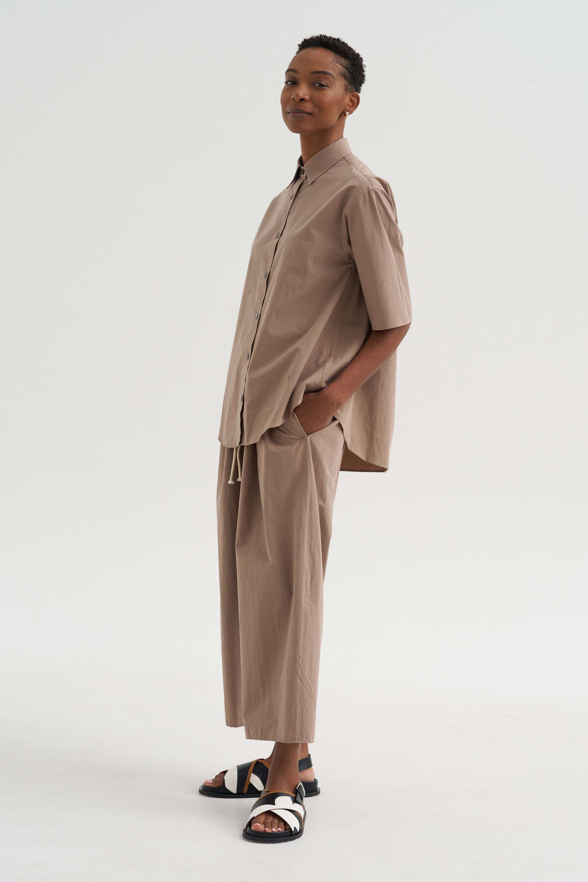 Tunic Short Sleeve Shirt, Mouseback