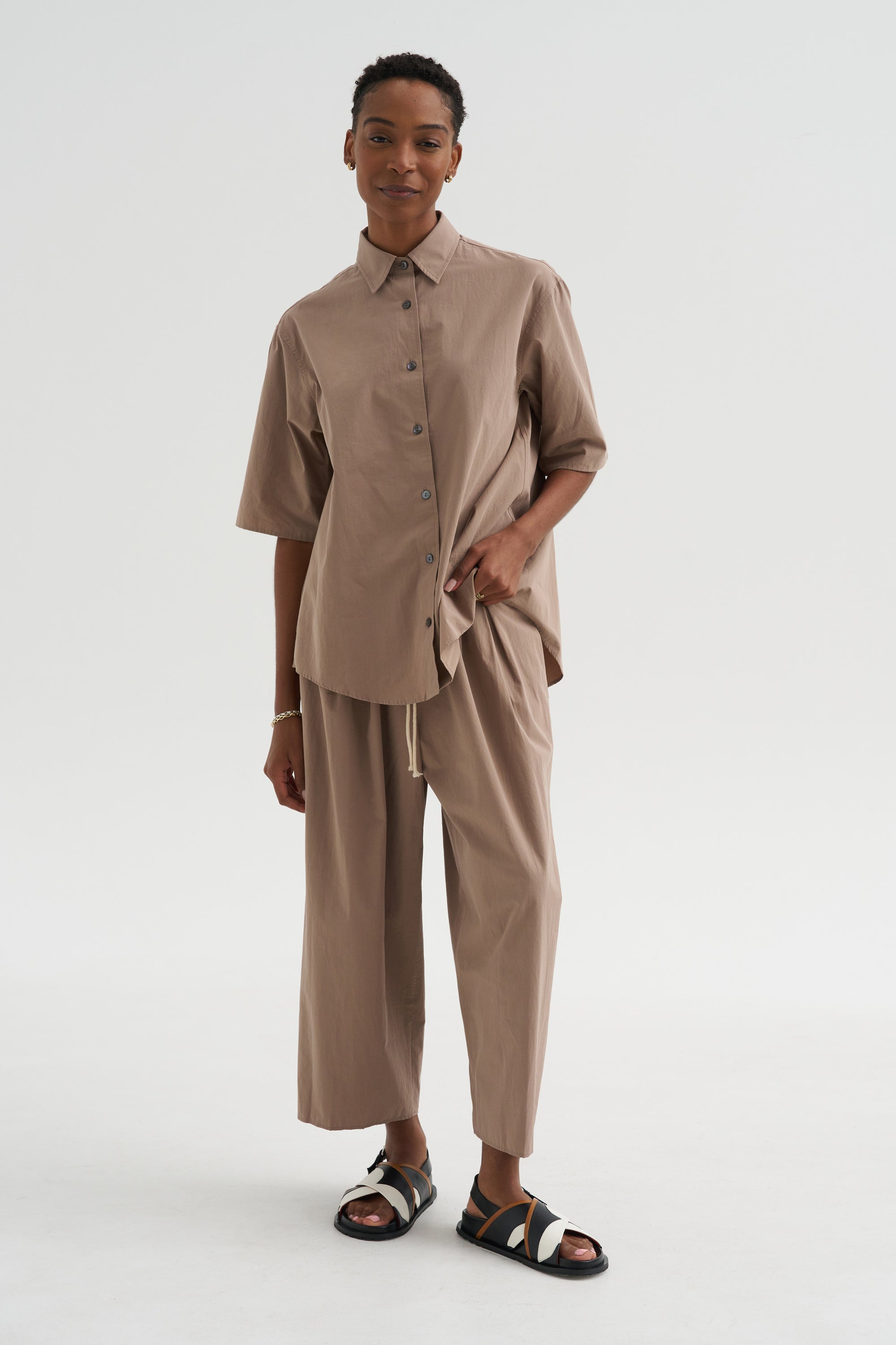 Tunic Short Sleeve Shirt, Mouseback