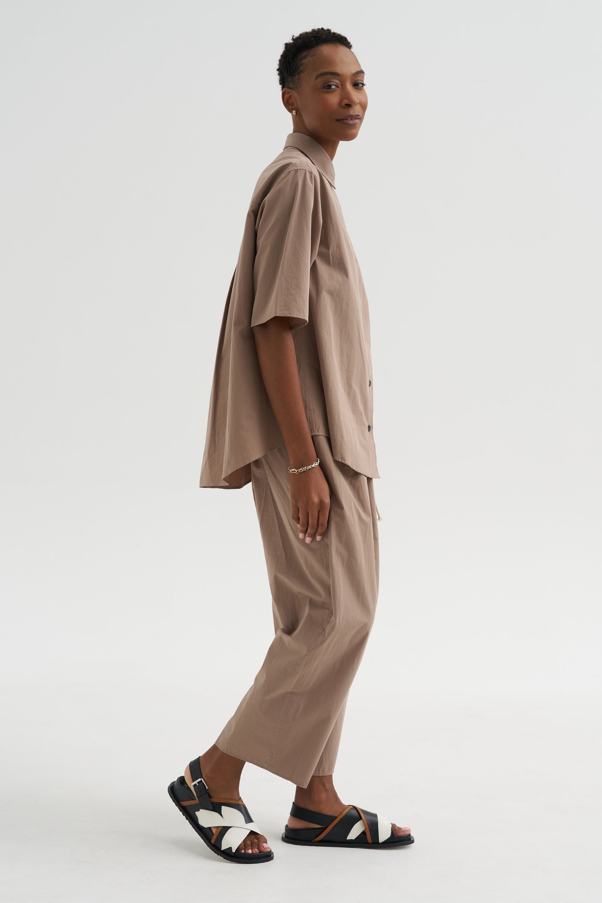 Tunic Short Sleeve Shirt, Mouseback