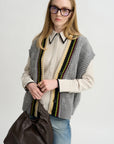 Covered Placket Slim Shirt, Champagne