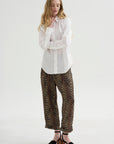 Slim Tunic Shirt, White